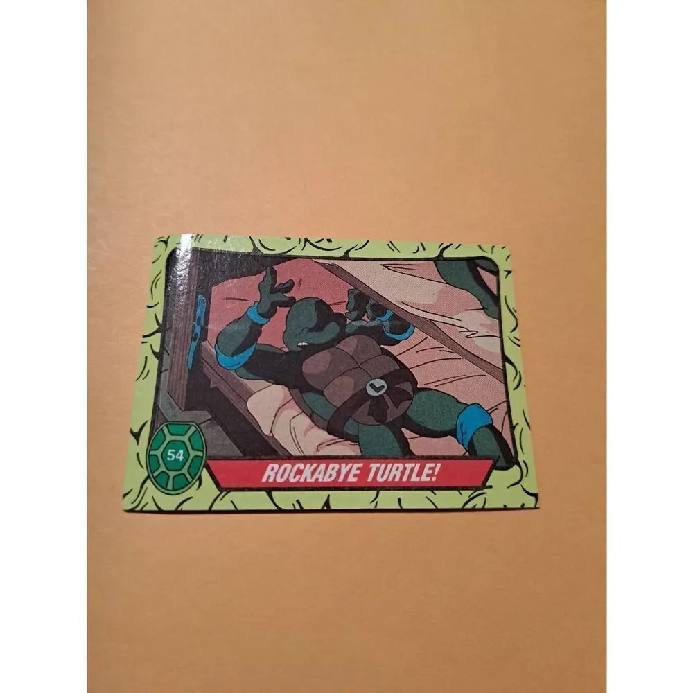 1989 Topps TMNT Trading Card 54 Teenage Mutant Ninja Turtles